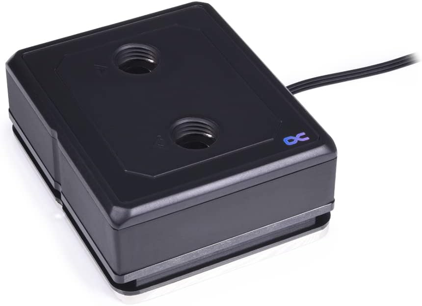 Alphacool Eisblock XPX Pro Aurora - Full Brass CPU Water Block, Digital RGB, Black