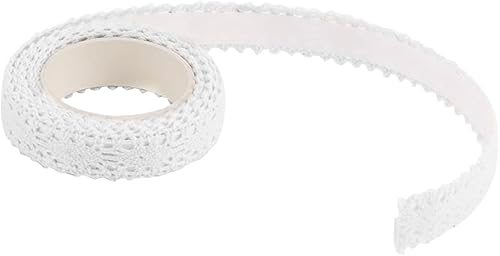 Miniatura 6 de Cinta Washi, cinta adhesiva con patrón de encaje, cinta adhesiva decorativa, cinta adhesiva washi, cintas decorativas para manualidades,