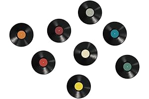 WrtmyR Blank Vinyl Records Decor