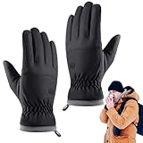 Matériau Sûr : Gants en tissu imperméable et matériau résistant à l'abrasion, offrant une protection efficace pour garder vos mains au chaud et au sec lors de diverses activités ou aventures en extérieur par temps froid.