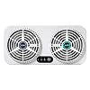 Auto Ventilator Uitlaatventilator, Universele Radiator USB Voertuigvenster Windscherm Koelventilator Elimineer Geur Voor…