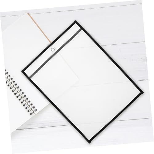 Pochettes transparentes réutilisables Housoutil étanches en PET pour protéger vos documents - 6