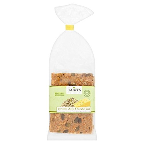 Dr Karg Organic Cheese & Pumpkin Crispbread 200g (Pack of 4)