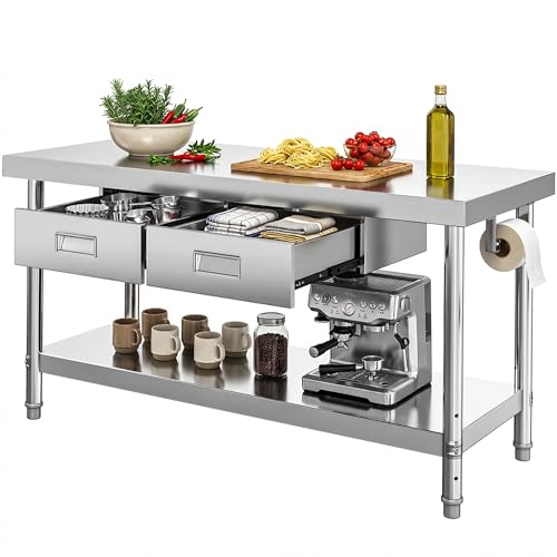 DWVO 60x24in Stainless Steel Table