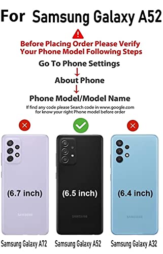 Image of Mobile Back Cover Case for Samsung Galaxy A52 (Silicone Case|CameraProtection|Black SC1510)