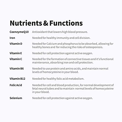 Pluseed, Men’s Daily Health Multimineral Multivitamin Fertility Supplements, Perfect For Future Dads, Vitamin B6 B12 C D E Coenzymeq10 Selenium L-Arginine L-Carnitine Folic Acid Zinc #TOP7