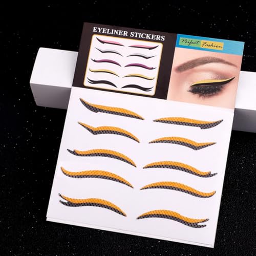 100 Piezas Cinta Adhesiva No Tejida para Párpados Gold miniatura 3