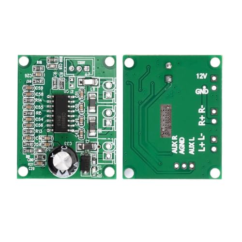 Placa Amplificadora 2x15w Com Decodificador Mp3 / 7v - 16v