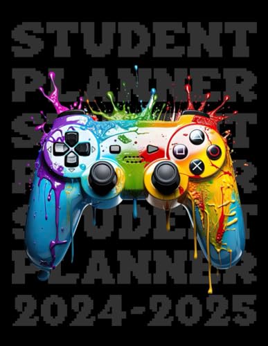 Student Planner 2024-2025 Gaming: With Weekly & Monthly Spreads, To-Do List, Habit Tracker & Homework Organizer for Middle and High School Students | ... for Video Games Lovers in Back to School image 2