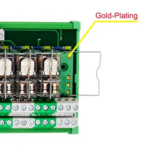 Relais 12 canaux 2NO 2NC 12VDC carte PCB module DPDT - 6