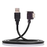 1.2 m 90 grados, ángulo recto micro USB Screw Mount a la cámara cable de datos de USB 3.0 para industrial