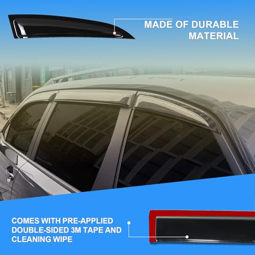 Rain Guards Window Visors for Subaru Forester 2025 2026 by GearUp - Used condition - Image 5