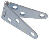 Hardware Essentials 851662 Light Strap Hinges Zinc 2" -2 Pack