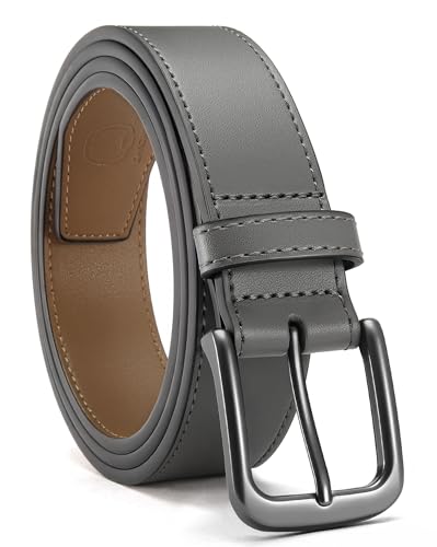CHAOREN Mens Belts Leather 35mm for Jeans - Tough at Work, Sharp Daily