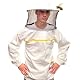 Imkerjacke Beeart aus Baumwolle Professionelle Imkerbluse mit Hut