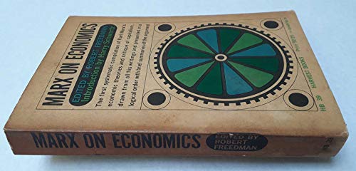 Marx on Economics B00UI8WNA4 Book Cover
