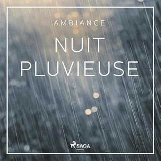 Page de couverture de Nuit pluvieuse &ndash; Sons pour dormir et se d&eacute;tendre