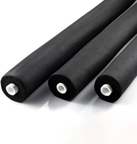 Image of Spinxx 1 /4 ID inch X 1 /2 THK inch Pipe Insulation Foam Tubing, Air Conditioner Heat Insulation Tube, Polyethylene Foam Tube Closed Cell Retardant (Size : 6 mm ID X 13 mm THK) Pack of 8