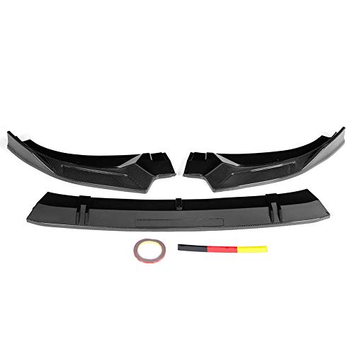 Kit lèvre de pare-chocs avant look carbone pour style sportif C8 Sport 2019