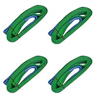 Hebeband Hebegurte Hebebänder 4 Stück Tragfähigkeit 2 to Nutlänge 4m