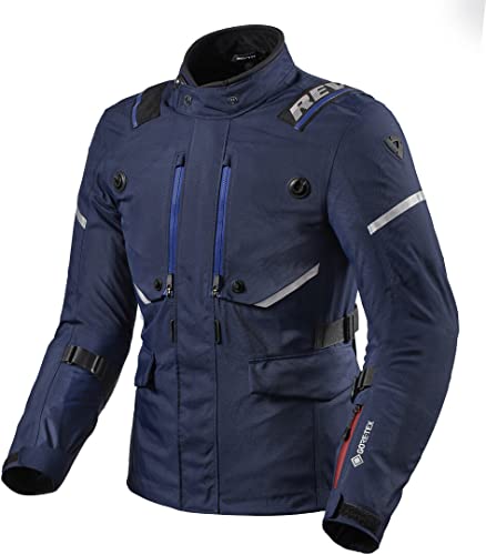 Bleu foncé Revit Motorcycle Jacket Rev´it Vertical Goretex M