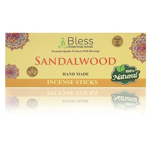 Bless-Organic-Sandalwood 100%-Natural-Handmade-Incense-Sticks by Bless International - Image 2