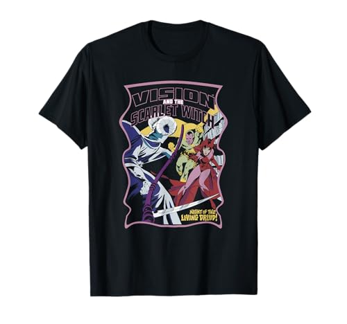 Image of Marvel Vision & The Scarlet Witch Night of The Living Druid T-Shirt