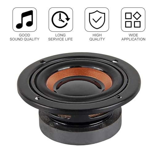 Shutao 4Pack 2" 63mm 4 Ohm 5W Full Range Stereo Woofer Loudspeaker 2inch, Audio Speaker Replacement for Arduino Projects & DIY Electronics - Image 3