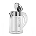 Produktbild FGX Wasserkocher 600ML Schnurloses Wasser Teekessel Edelstahl Innendeckel & Boden, Weite Öffnung für einfache Reinigung, 1000W