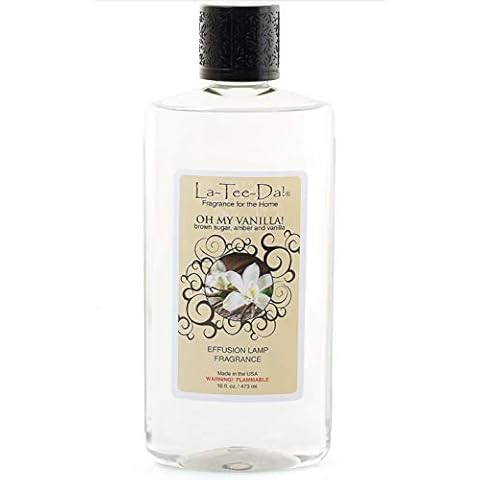 La-Tee-Da! - Effusion Lamp Refill - Oh My Vanilla - 16 Fl OZ Cover