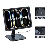 EMONITA Foldable Magnetic Stand with Charging Case A13 for iPad Pro 13-Inch (M4). Strong Magnets, 360 Rotation, 90 Tilt, 45W Fast Charger Adapter USB C Cable Included