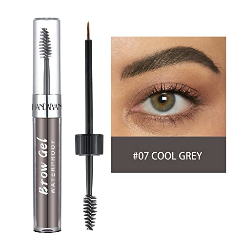 Onarisae Eyebrow Gel Waterproof Eyebrow Color Brow Shaping Gel Makeup Liquid Brows Styling (Gray) #TOP3