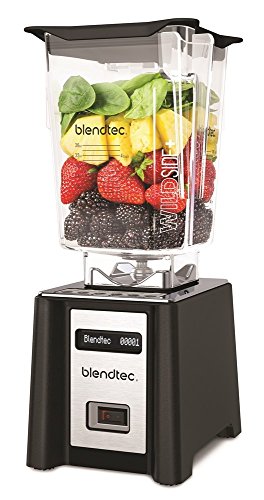 Blendtec Professional 750 Blender with Wildside+ Jar, 90 oz Capacity, 10 Speeds, Black, Programmable