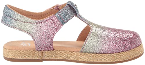 Ugg Girls T Emmery Flat Sandal, Rainbow Glitter, 6 Toddler #TOP5