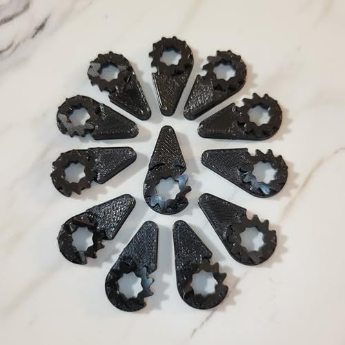 RATCHET LOCKS (Black) - Lug Locks for Drums & Percussion