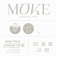 Möve 108768942_050100_081 Eden Handtuch, Baumwoll-Mischgewebe, natur/schwarz, 50 x 100 x 0.5 cm – Ansicht 7