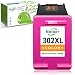Produktbild Neiber 302 XL Wiederaufbereitete Tintenpatrone als Ersatz für HP 302XL (1 Farbe) für OfficeJet 5230 3831 3833 3830 4650 5232 4658 DeskJet 3630 3636 3639 1110 2130 3632 3638 Envy 4525 4520 4527 Drucker