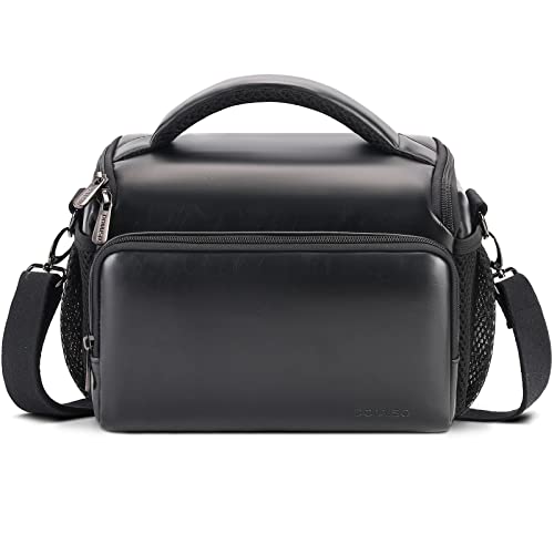 DOMISO SLR DSLR Kameratasche wasserdichte Schutztasche, Schwarz