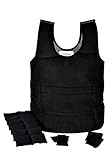 Abilitations Integrations Weighted Soft Vest, Black, Large, 39