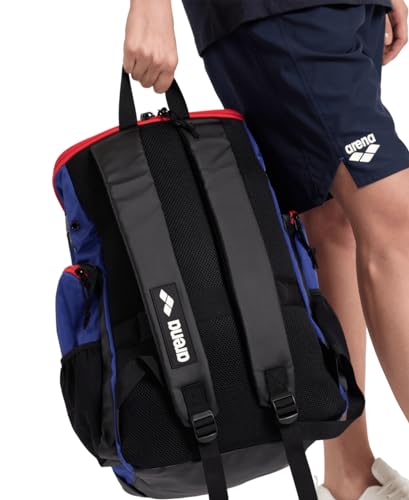 Image of Arena Spiky III Backpack 35 Unisex Travel Gym Rucksack for Men and Women, Training Gear Equipment Bag for Swimmers, 35 Liters