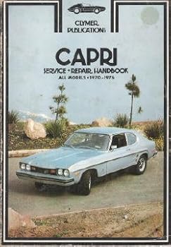 Capri service-repair handbook, all models, 1970-1976