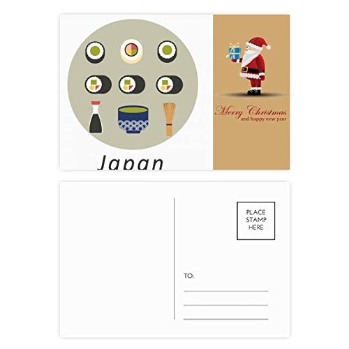 Cartes postales japonaises de Noël pour surprendre vos proches avec humour et sushi