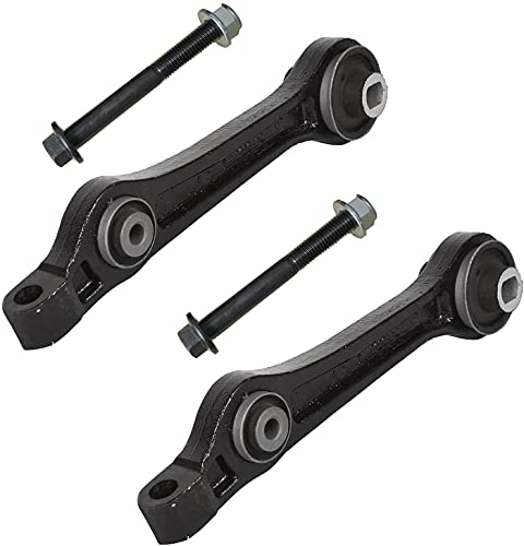 Image of Detroit Axle - 6pc Front End Suspension Kit for Dodge Charger Challenger Chrysler 300, 2 Lower Rearward Control Arms, 4 Inner & Outer Tie Rods, 2 Sway Bar End Links Replacement