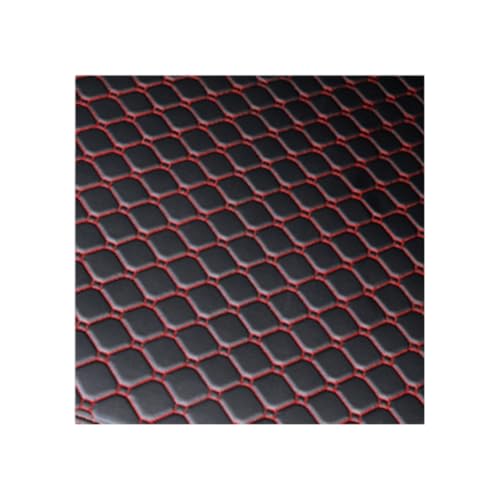 Tapis de coffre pour Touareg 2011-2018 doublure de cargaison noir et rouge