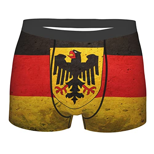 Men'S German Flag With The German Boxer Briefs Printed Underwear Moisture Wicking