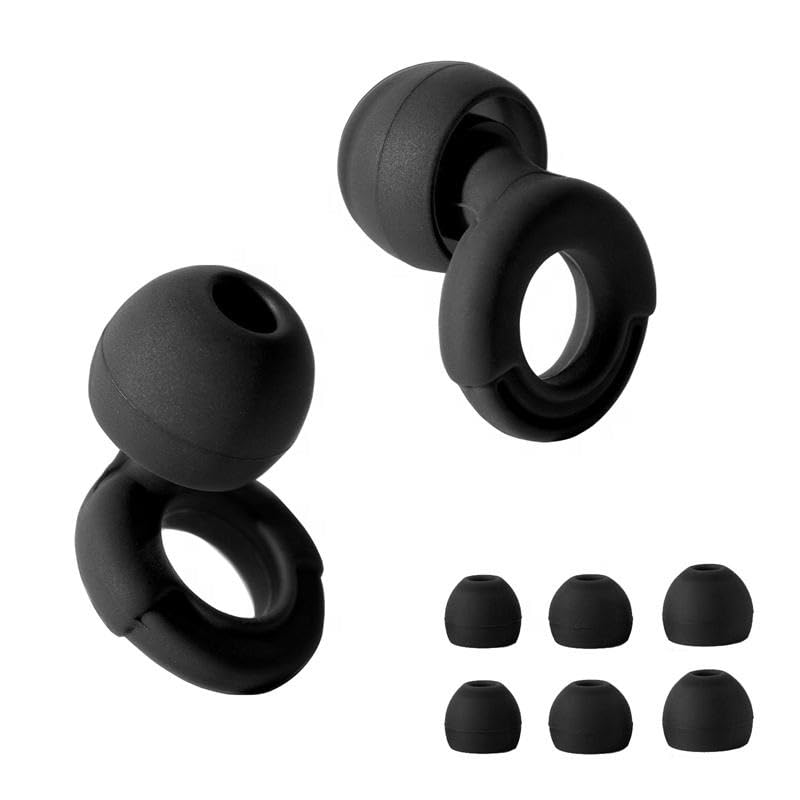 Silicone Ear Plugs for Sleep & Noise Reduction (Up to 30dB) | Reusable Waterproof Earplugs for Swimming, Study & Travel | Soft Comfortable Fit with Multiple Sizes (S/M/L) for Adults & Kids-picture-34