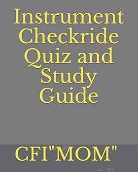 Paperback Instrument Checkride Quiz and Study Guide Book