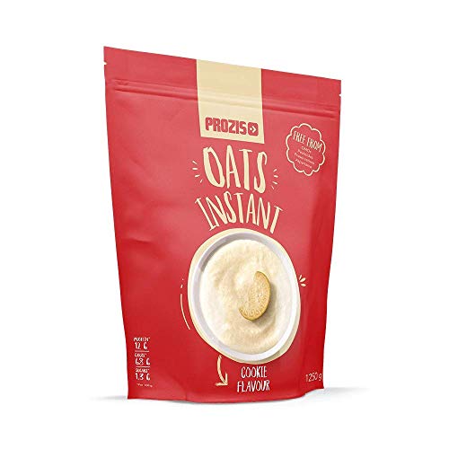 Prozis Instant havervlokkenpoeder 1250 g koekjes - heerlijkste instant - havervlokken