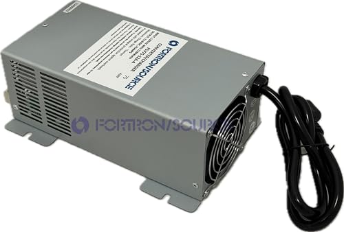 RV Power Converter | 75 Amp | 4-Stage Battery Charger | Fortron/Source SRV Series Power Supply | AC-DC Converts 120VAC to 13.75VDC | FSV75-12A-42