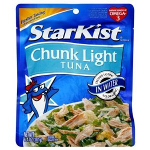 StarKist Chunk Light Tuna In Water Pouch 6.4 oz (Pack of 6)